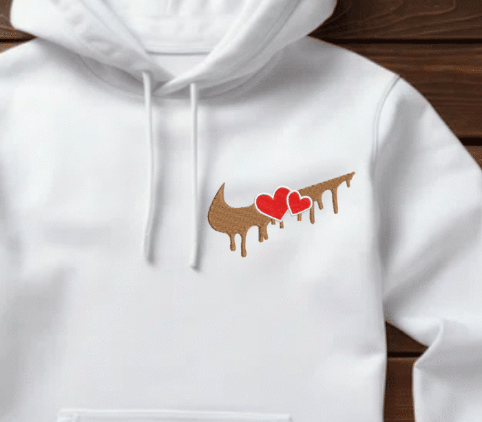 Nike With Love Embroidery Design