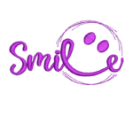 Smile Embroidery Design