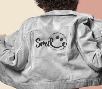 Smile Embroidery Design